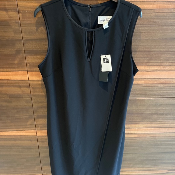 Joseph Ribkoff Black Sleeveless Sheath Dress - Picture 2 of 5